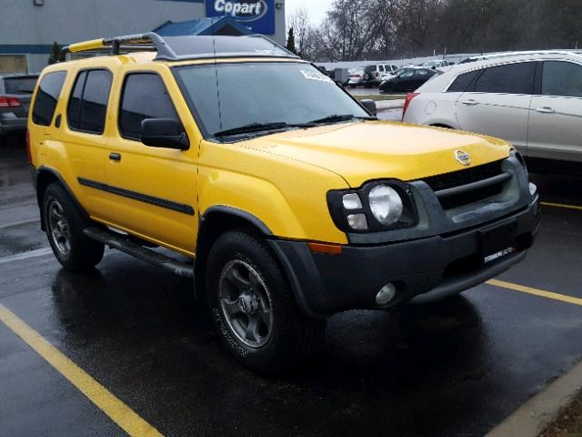 5N1MD28YX3C649735 - 2003 NISSAN XTERRA SE YELLOW photo 1