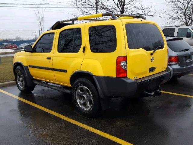 5N1MD28YX3C649735 - 2003 NISSAN XTERRA SE YELLOW photo 3