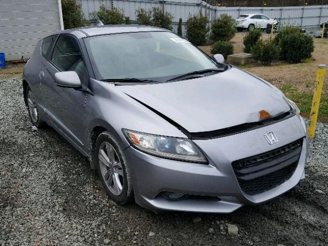 JHMZF1D46BS005427 - 2011 HONDA CR-Z SILVER photo 1