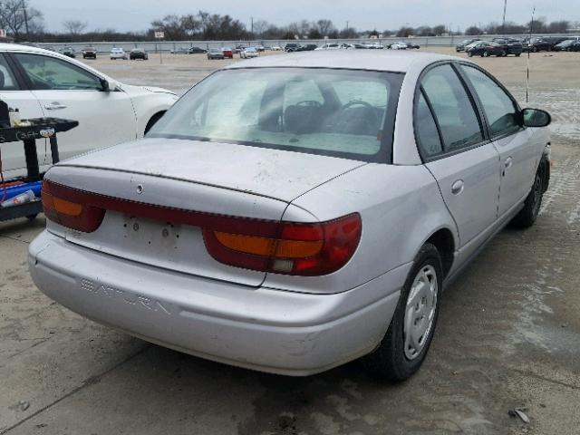 1G8ZJ52781Z218898 - 2001 SATURN SL2 SILVER photo 4