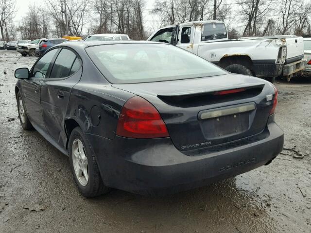 2G2WP552771128655 - 2007 PONTIAC GRAND PRIX BLACK photo 3