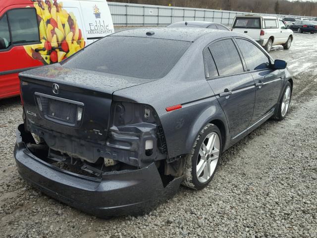 19UUA66276A027176 - 2006 ACURA 3.2TL GRAY photo 4