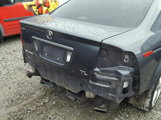 19UUA66276A027176 - 2006 ACURA 3.2TL GRAY photo 9