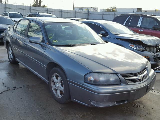 2G1WH52K659315678 - 2005 CHEVROLET IMPALA LS GRAY photo 1