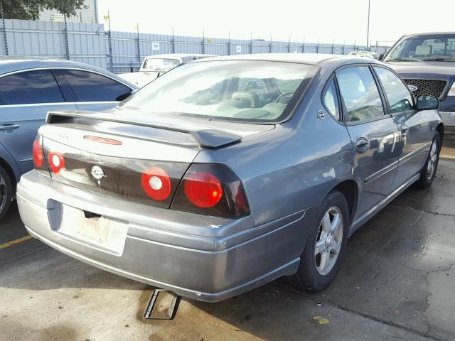 2G1WH52K659315678 - 2005 CHEVROLET IMPALA LS GRAY photo 4