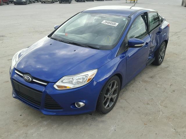 1FADP3F2XDL375122 - 2013 FORD FOCUS SE BLUE photo 2