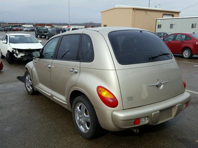 3C4FY58B45T531959 - 2005 CHRYSLER PT CRUISER GOLD photo 3