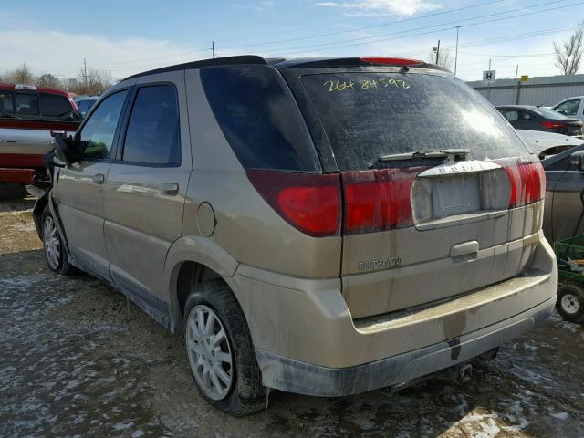 3G5DB03L16S501098 - 2006 BUICK RENDEZVOUS GOLD photo 3