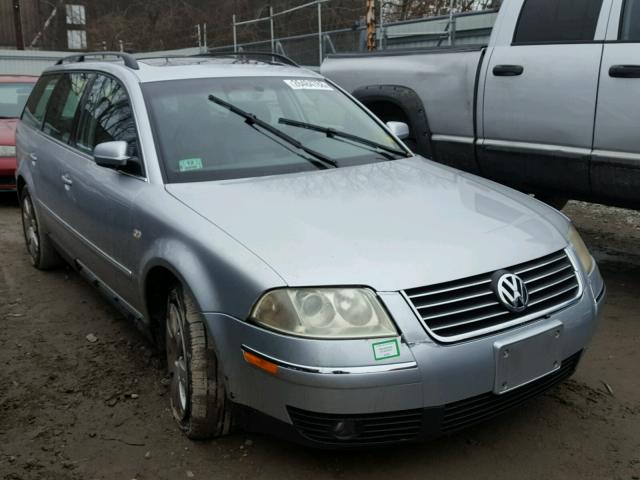 WVWYH63B93E150885 - 2003 VOLKSWAGEN PASSAT GLX SILVER photo 1