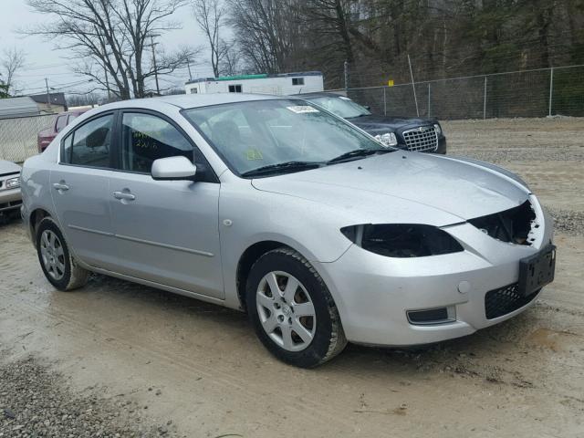 JM1BK12F281794158 - 2008 MAZDA 3 I SILVER photo 1