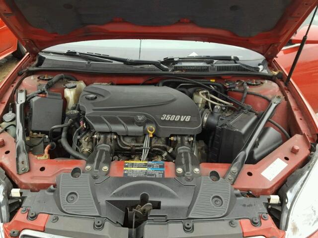 2G1WB58K889115561 - 2008 CHEVROLET IMPALA LS RED photo 7