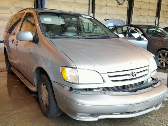 4T3ZF13C31U404618 - 2001 TOYOTA SIENNA LE SILVER photo 1