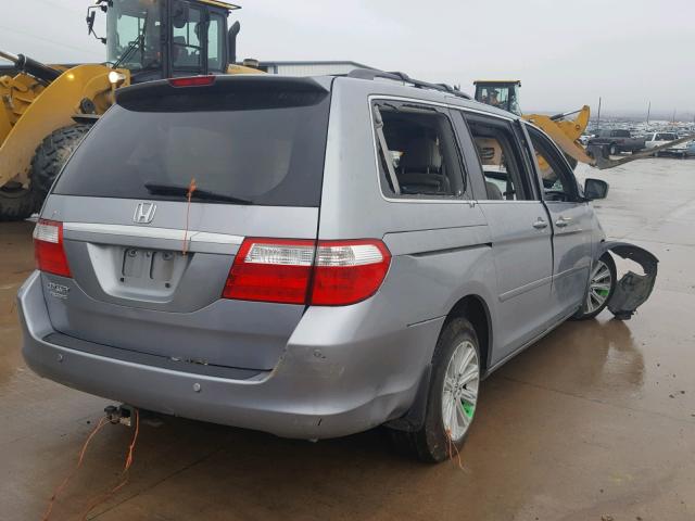 5FNRL38866B037641 - 2006 HONDA ODYSSEY TO GRAY photo 4