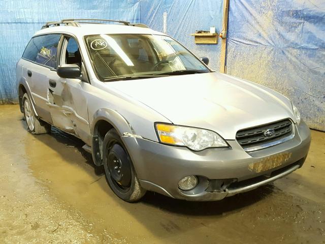 4S4BP61C677329380 - 2007 SUBARU LEGACY OUT SILVER photo 1