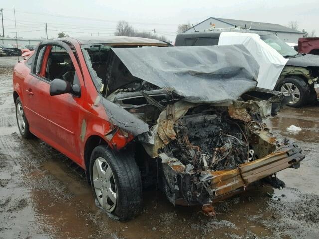 1G1AK15F777402223 - 2007 CHEVROLET COBALT LS RED photo 1