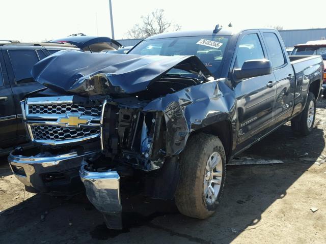 1GCVKREC1FZ355660 - 2015 CHEVROLET SILVERADO GRAY photo 2