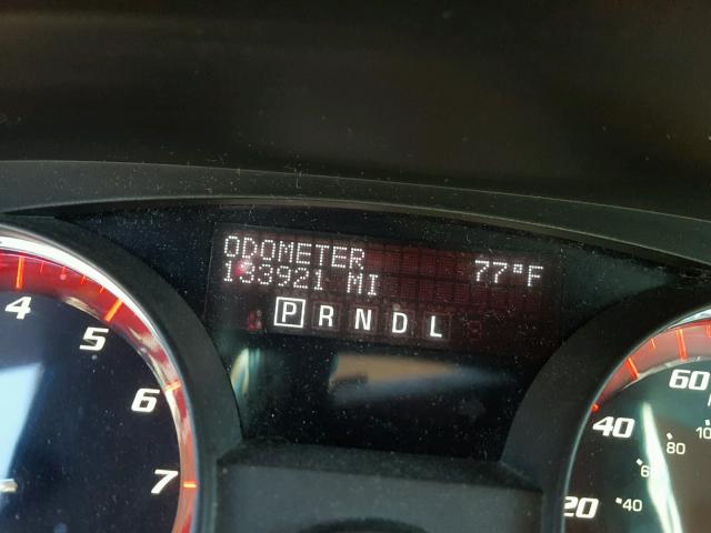 1GKEV33D39J165771 - 2009 GMC ACADIA SLT ბურგუნდია ფოტო 8