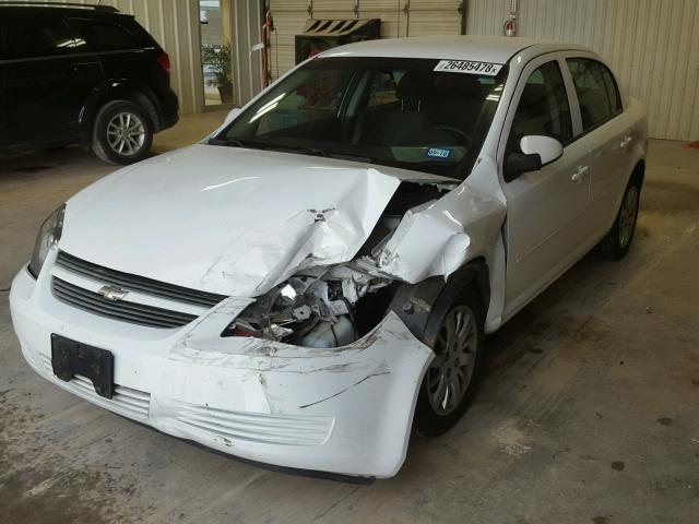 1G1AD5F58A7146690 - 2010 CHEVROLET COBALT 1LT WHITE photo 2