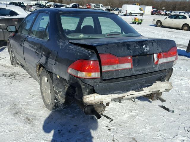 1HGCG16561A066194 - 2001 HONDA ACCORD EX BLACK photo 3