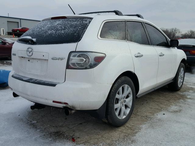 JM3ER293070107622 - 2007 MAZDA CX-7 WHITE photo 4