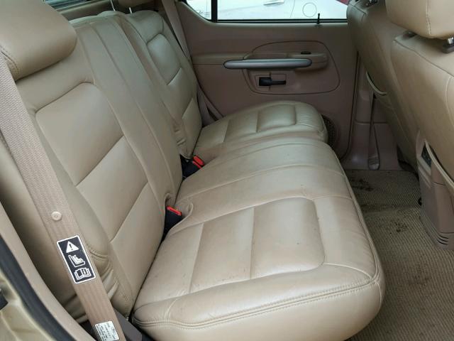 1FMZU67E62UB71911 - 2002 FORD EXPLORER S GOLD photo 6