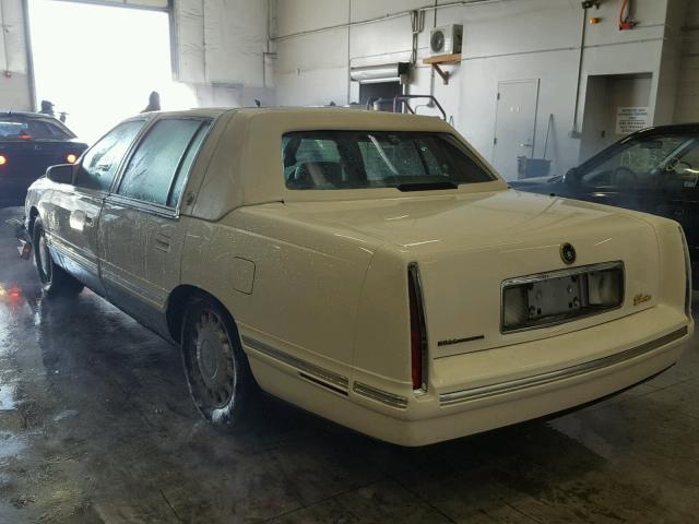 1G6KD54Y6WU755331 - 1998 CADILLAC DEVILLE WHITE photo 3