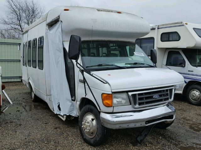 1FDWE35L96HA73373 - 2006 FORD ECONOLINE WHITE photo 1