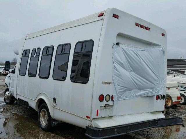 1FDWE35L96HA73373 - 2006 FORD ECONOLINE WHITE photo 3