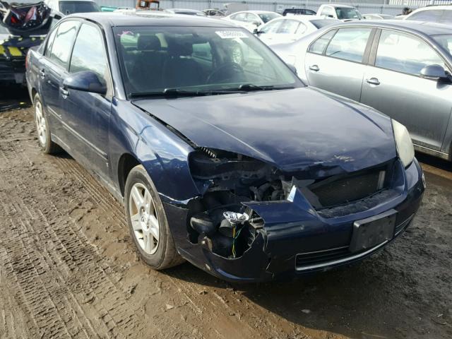 1G1ZT51806F119309 - 2006 CHEVROLET MALIBU LT BLUE photo 1