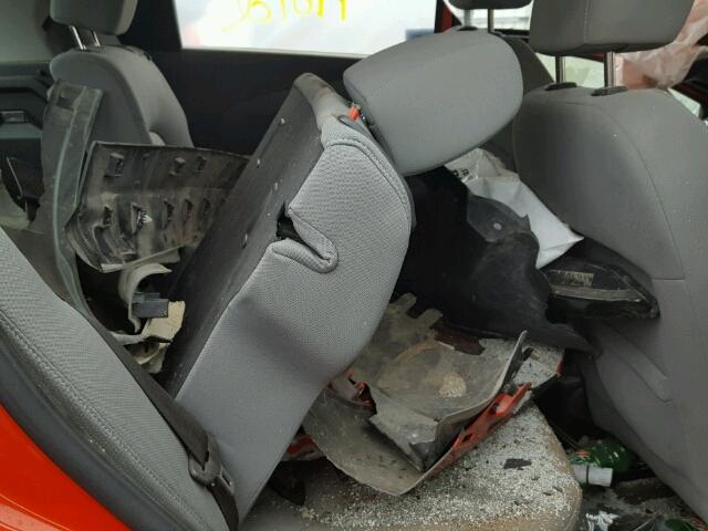 1G1JB6SH3D4228439 - 2013 CHEVROLET SONIC LS ORANGE photo 6