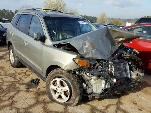 5NMSG13D57H051867 - 2007 HYUNDAI SANTA FE G GRAY photo 1