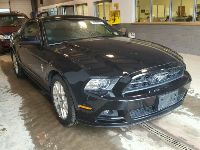 1ZVBP8AM6D5274135 - 2013 FORD MUSTANG BLACK photo 1