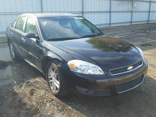 2G1WU583681227180 - 2008 CHEVROLET IMPALA LTZ BLACK photo 1