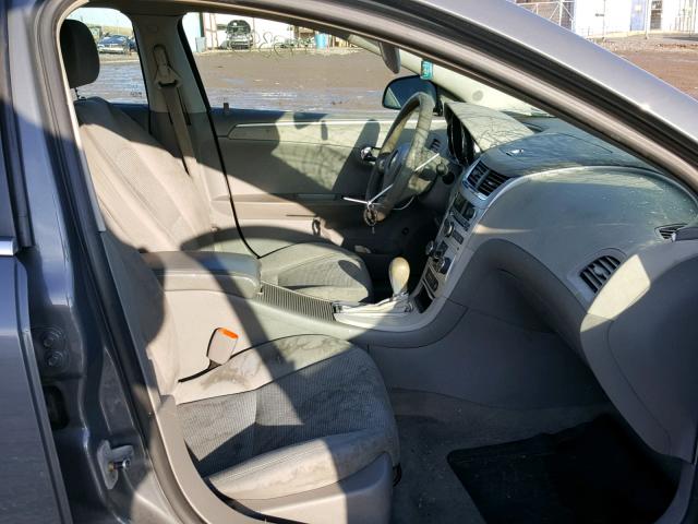 1G1ZG57B284287331 - 2008 CHEVROLET MALIBU LS ნაცრისფერი ფოტო 5