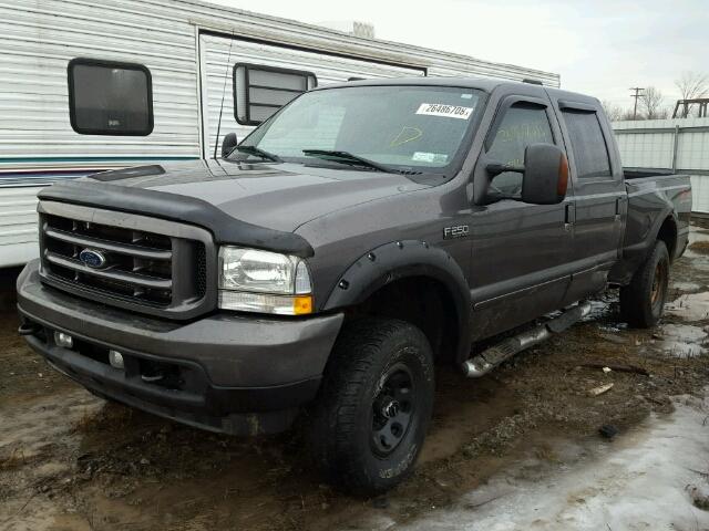 1FTNW21L03EC89266 - 2003 FORD F250 SUPER CHARCOAL photo 2