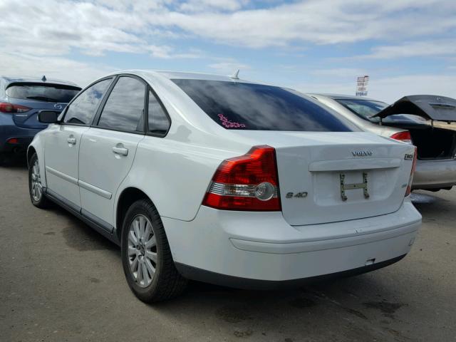 YV1MS382052055413 - 2005 VOLVO S40 2.4I WHITE photo 3