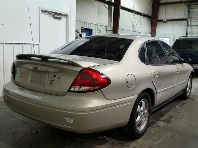 1FAFP53U06A235010 - 2006 FORD TAURUS SE TAN photo 4