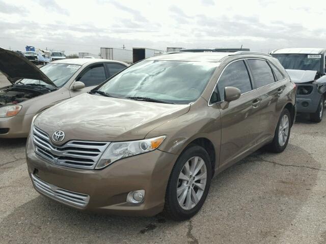 4T3ZA3BB8BU043617 - 2011 TOYOTA VENZA BASE BROWN photo 2