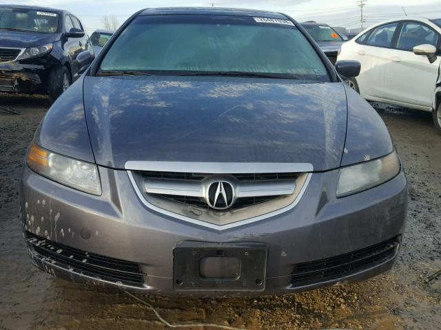 19UUA66274A045089 - 2004 ACURA TL GRAY photo 9