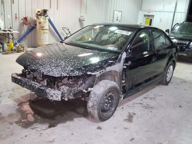 3VW167AJ3GM403414 - 2016 VOLKSWAGEN JETTA S 黑色 照片 2