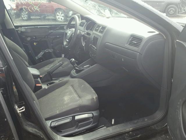 3VW167AJ3GM403414 - 2016 VOLKSWAGEN JETTA S 黑色 照片 5