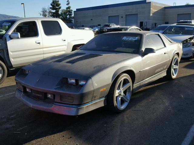 1G1FP21F2JL169692 - 1988 CHEVROLET CAMARO GRAY photo 2