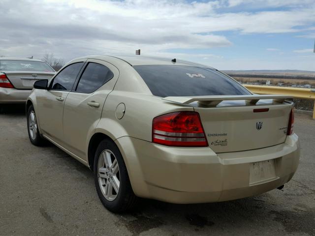 1B3CC5FB8AN220793 - 2010 DODGE AVENGER R/ GOLD photo 3