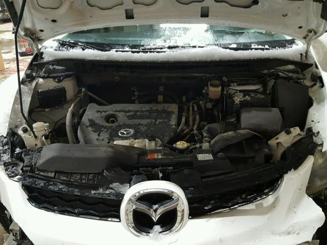 JM3ER2C59B0387074 - 2011 MAZDA CX-7 WHITE photo 7