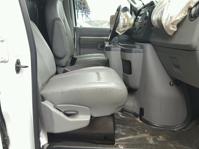 1FTNE2EL1EDA11370 - 2014 FORD ECONOLINE WHITE photo 5