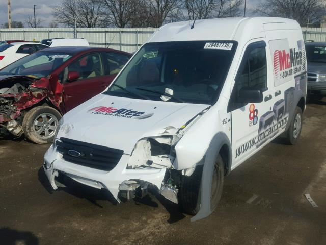 NM0LS6BN0DT163607 - 2013 FORD TRANSIT CO WHITE photo 2