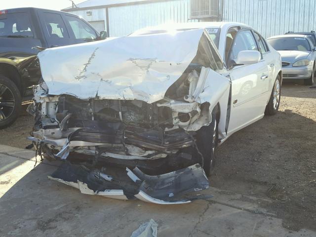 1G4HE57Y76U138158 - 2006 BUICK LUCERNE CX WHITE photo 2