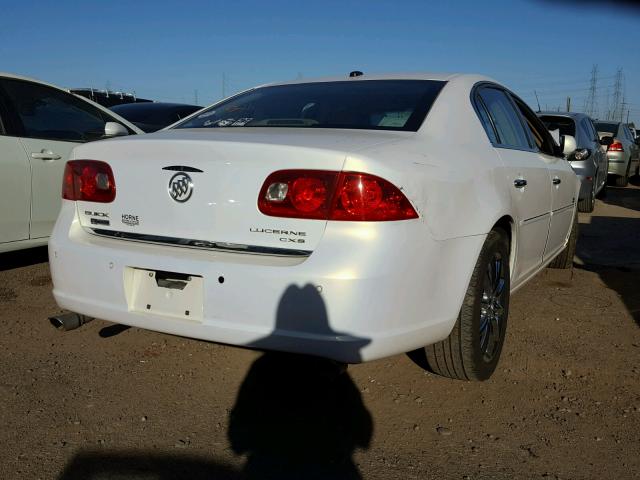 1G4HE57Y76U138158 - 2006 BUICK LUCERNE CX WHITE photo 4