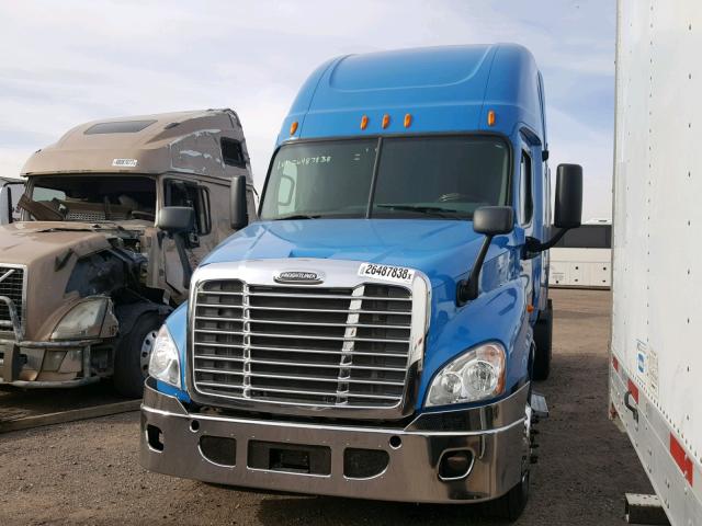 1FUJGLDR19LAJ0280 - 2009 FREIGHTLINER CASCADIA 1 BLUE photo 2