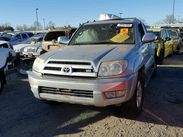 JTEBT17R538000183 - 2003 TOYOTA 4RUNNER LI SILVER photo 2